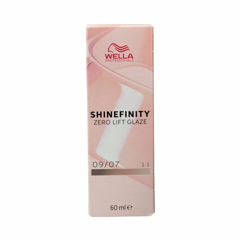 Permanent Colour Wella Shinefinity Nº 09/07 (60 ml)