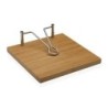 Napkin holder Versa Wood Bamboo 20 x 6 x 20 cm