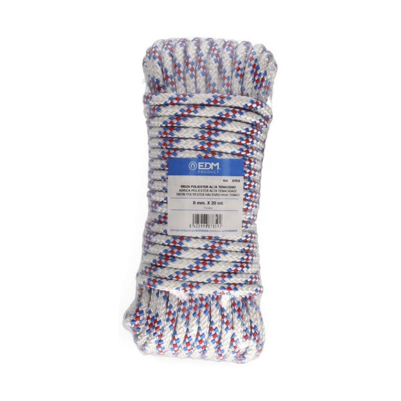 Braided rope EDM Polyester 20 m