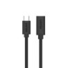 Cable USB C Unitek C14086BK Black 50 cm