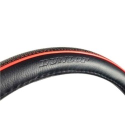 Steering Wheel Cover Dunlop Black Red Ø 38 cm