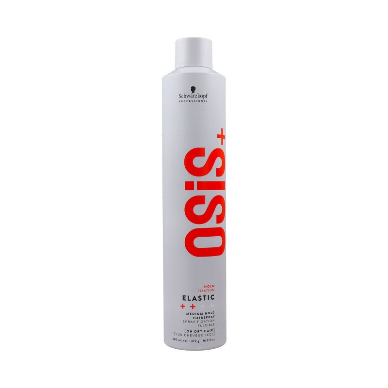 Medium Hold Spray Schwarzkopf Osis+ Elastic 500 ml