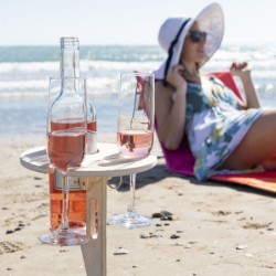 Folding and Portable Wine Table for Outdoors Winnek InnovaGoods