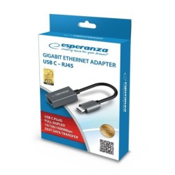 USB-C to Ethernet Adapter Esperanza ENA102