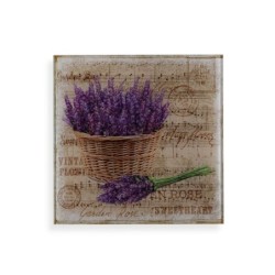 Painting Versa Lavendar Crystal 1 x 30 x 30 cm