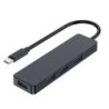 USB Hub GEMBIRD UHB-CM-U3P4-0 Black