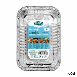 Set of trays Algon Rectangular 5 x 11 x 4,5 cm (24 Units)