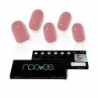 False nails Nooves Dusty Rose Gel Self-adhesives Cat Eye