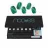 Gel Nail Foils Nooves Cat eye green (20 Units)