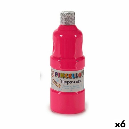 Tempera Pink 400 ml (6 Units)