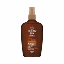 Sunscreen Oil Ecran Ecran Sunnique SPF 50 (200 ml) Spf 50 200 ml