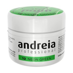 Gel nail polish Andreia Gel Paint 4 ml Green Neon