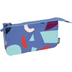 School Case Milan Animals Blue 22 x 12 x 4 cm