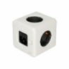 Universal Travel Power Adapter Allocacoc PowerCube White