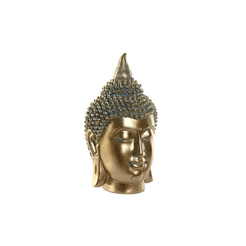 Decorative Figure Home ESPRIT Golden Buddha Oriental 16 x 15,5 x 28 cm