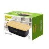 Breadbasket Feel Maestro MR-1776-BLACK Black Wood Plastic 1 Piece 34,5 x 13 x 23,5 cm