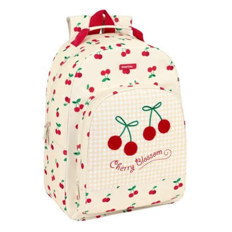 School Bag Safta Cherry Beige (32 x 42 x 15 cm)