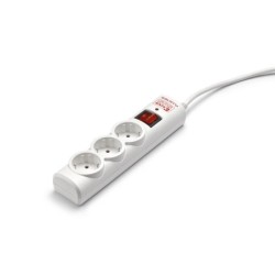 Schuko 3-socket plugboard with power switch Salicru SPS SAFE 3 (1,5 m)