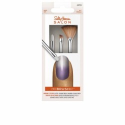 Set of Make-up Brushes Sally Hansen Pro Brush Lote 3 Pieces