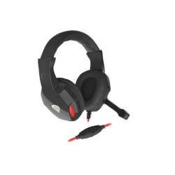 Headphones with Microphone Genesis Argon 120 Black