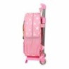 3D School Bag with Wheels Disney M020H Pink 27 x 32 x 10 cm