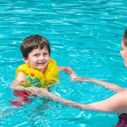 Inflatable Swim Vest Bestway Crab 3-6 years 41 x 30 cm Yellow