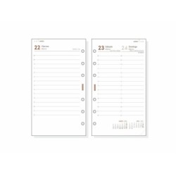 Diary Refill Finocam Open R498 2024 White 9,1 x 15,2 cm