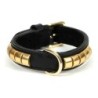 Dog collar Gloria Duna Black Golden (40 x 2 cm)