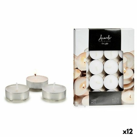 Candle Set White (12 Units)