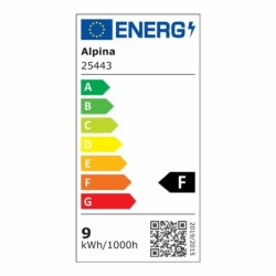 Smart Light bulb Alpina RGB Wi-Fi 9 W E27 2700-6500 K 806 lm