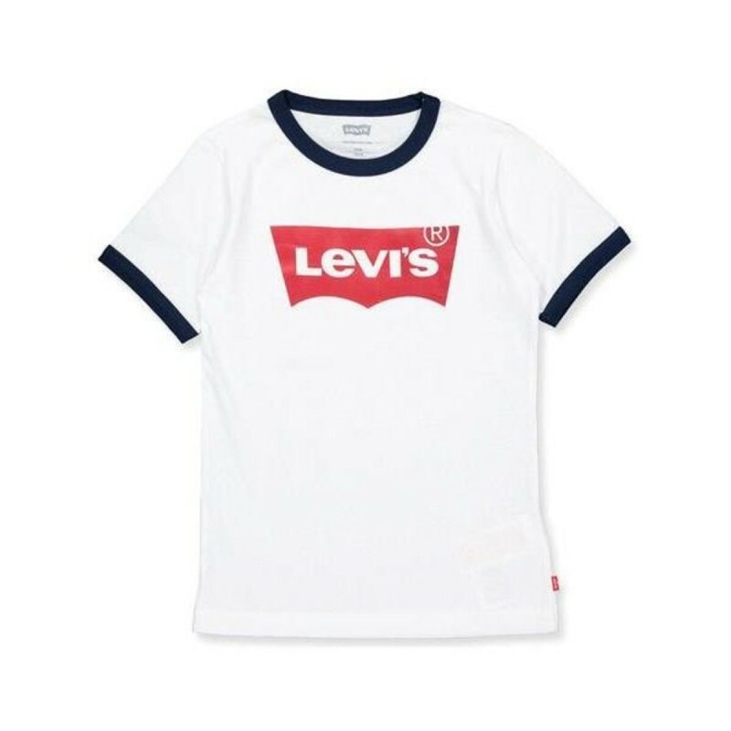 Child's Short Sleeve T-Shirt Levi's Batwing Ringer