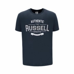 Men’s Short Sleeve T-Shirt Russell Athletic Ara Dark blue