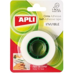 Adhesive Tape Apli Transparent 10 Pieces 19 x 33 mm