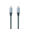 USB-C Cable NANOCABLE 10.01.4103-COMB 3 m Black Black/Grey (1 Unit)