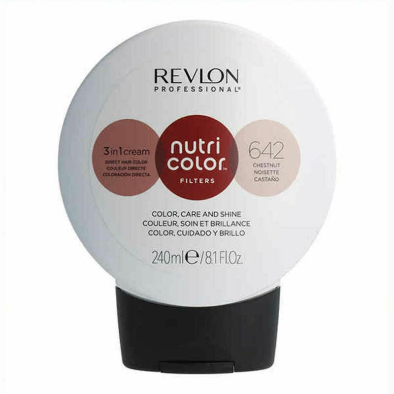 Permanent Dye Nutri Color Revlon Nutri Color 642 Brown 240 ml (240 ml)