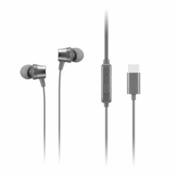 Headphones with Microphone Lenovo GXD1J77353 Grey