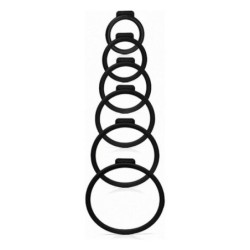 Cock Ring Tantus Black (6 pcs)