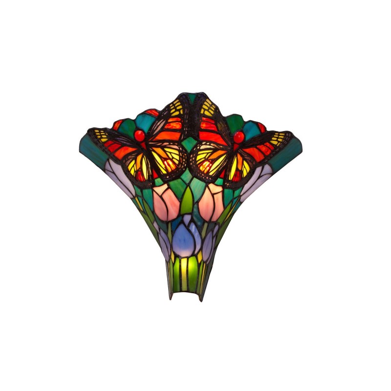 Wall Light Viro Buttefly Multicolour Iron 60 W 37 x 30 x 16 cm