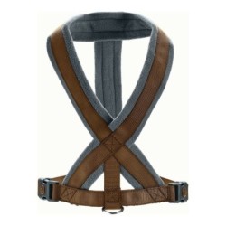 Dog Harness Hunter London Comfort Brown L 73-100 cm