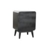 Nightstand DKD Home Decor 48 x 35 x 66 cm Natural Black Wood