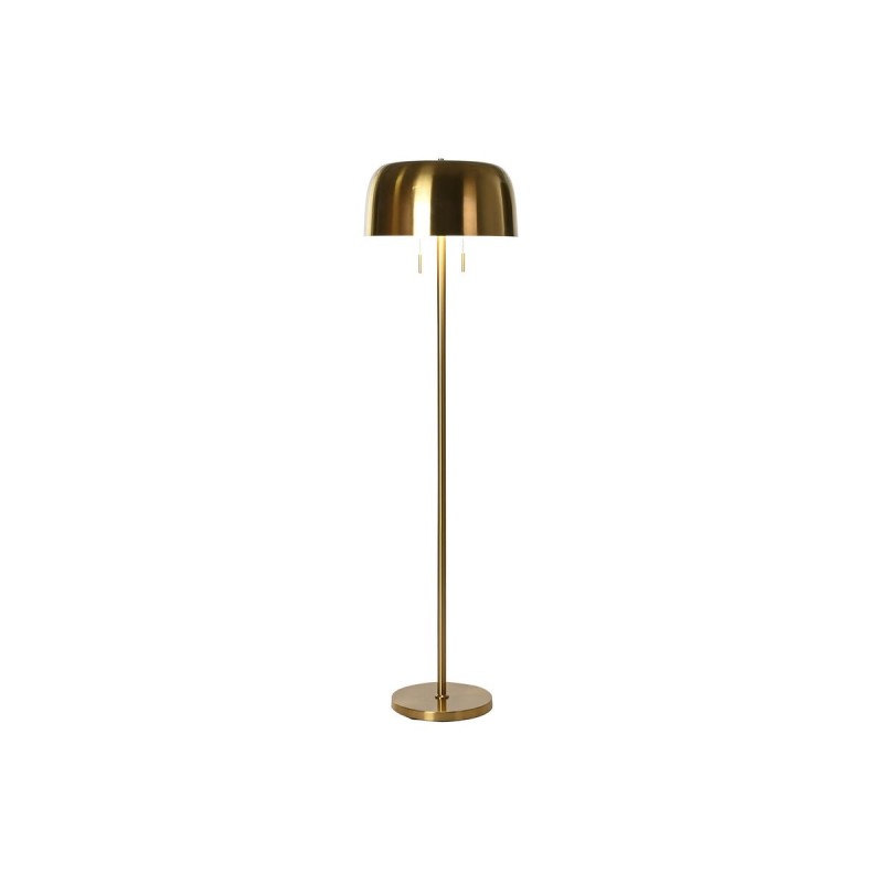 Floor Lamp Home ESPRIT Golden Metal 50 W 220 V 41 x 41 x 148 cm