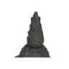 Decorative Figure Home ESPRIT Dark grey Buddha 56 x 55 x 112 cm