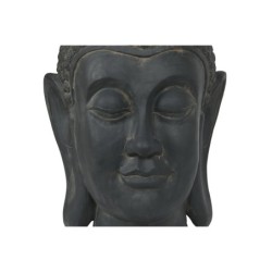 Decorative Figure Home ESPRIT Dark grey Buddha 56 x 55 x 112 cm