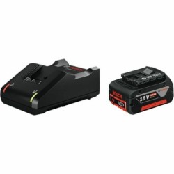 Charger and rechargeable battery set BOSCH 4 Ah 18 V