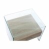 Nightstand DKD Home Decor 8424001754793 Multicolour Transparent Natural Crystal MDF Wood 50 x 40 x 45,5 cm