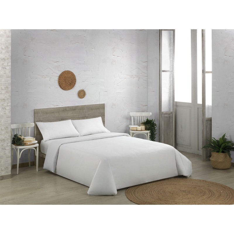 Duvet cover set Alexandra House Living QUTUN White Super king 4 Pieces