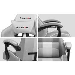 Gaming Chair Huzaro HZ-Force 4.7 White Mesh         White Grey