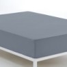 Fitted sheet Alexandra House Living Steel Grey 200 X 210 cm