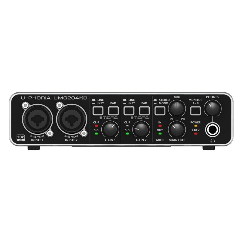 Audio interface Behringer UMC204HD