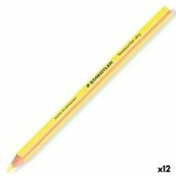 Fluorescent Marker Staedtler Pencil Yellow (12 Units)